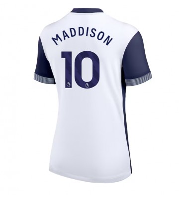 Tottenham Hotspur James Maddison #10 Hjemmebanetrøje Dame 2024-25 Kort ærmer